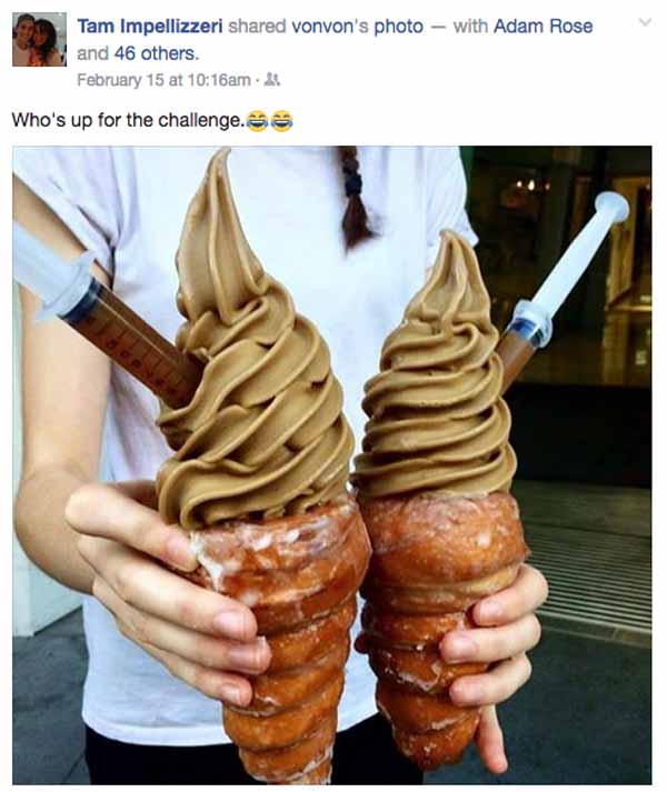 Doughtnut Caramel Syringe