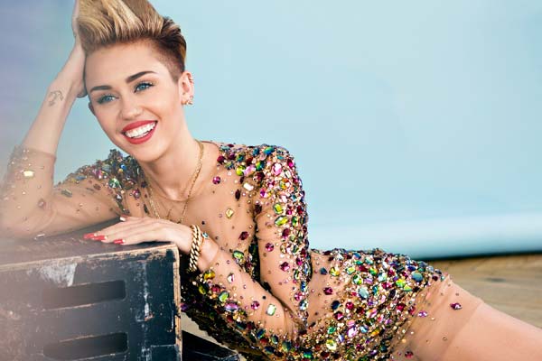Miley Cyrus sequins