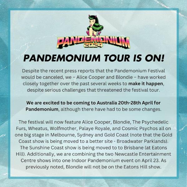 blondie confirmation