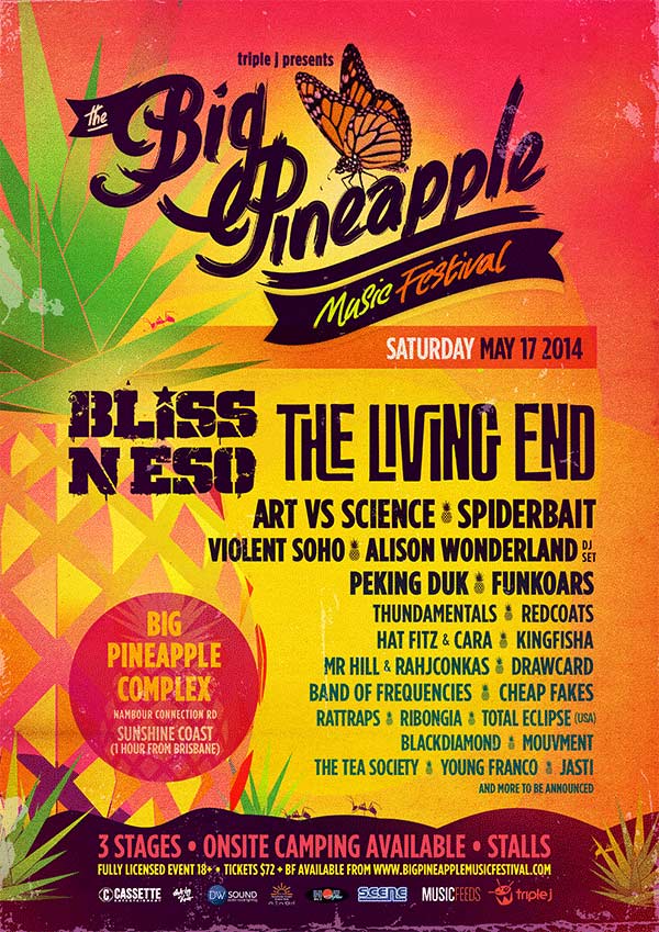 Big Pineapple Poster 2014