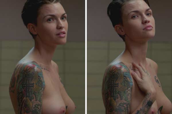Ruby Rose Topless